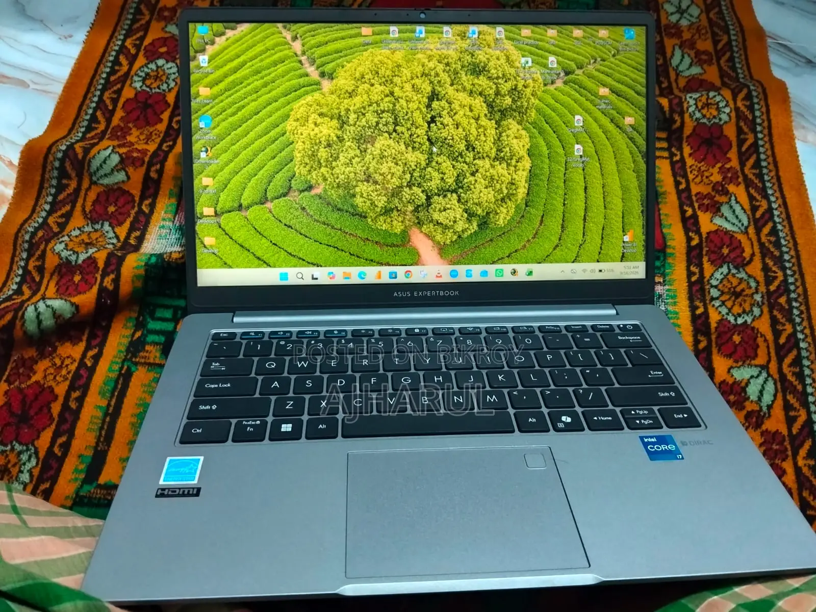 Laptop Asus ExpertBook P1 16GB Intel Core i7 SSD 512GB