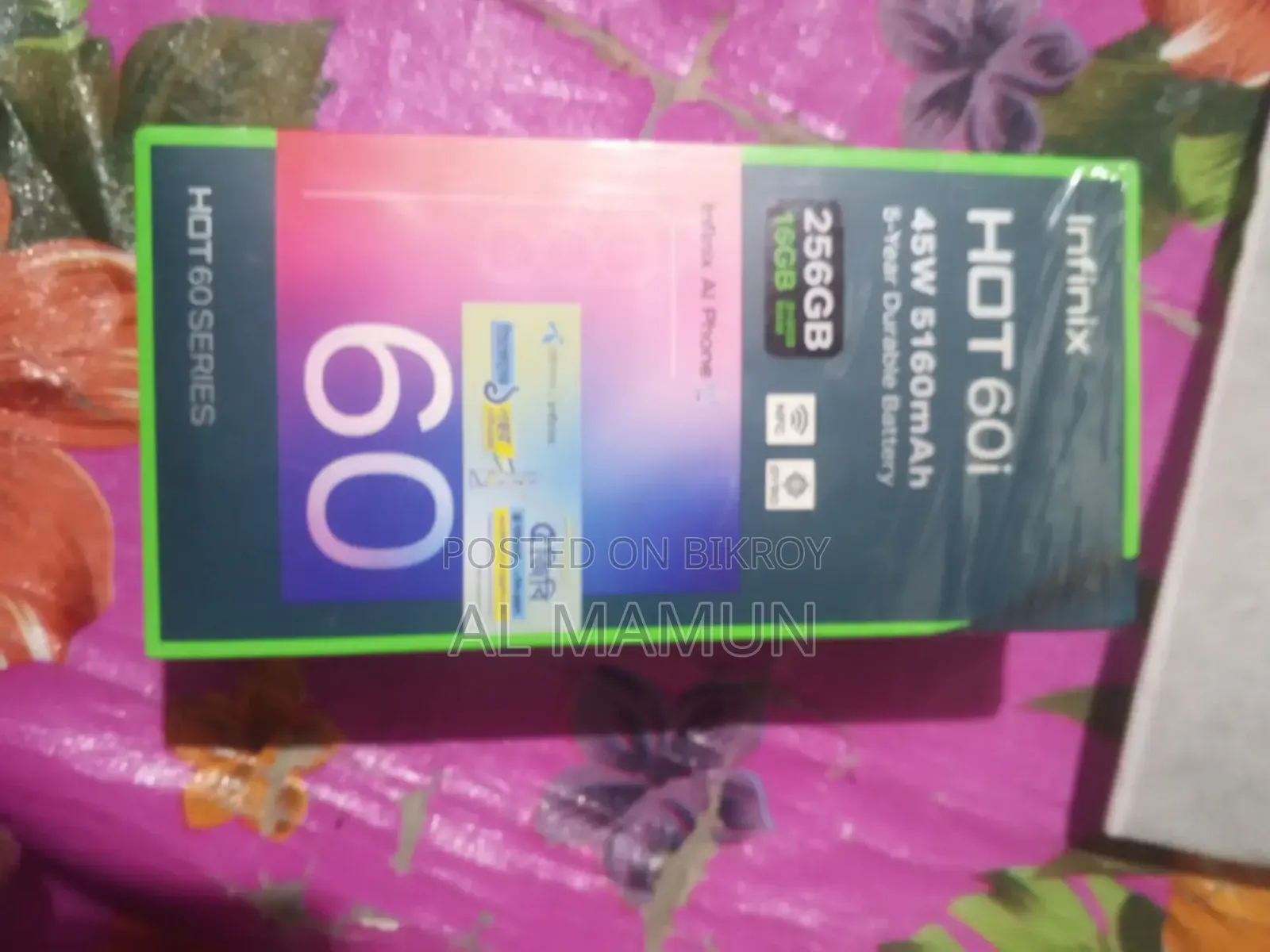 Infinix Hot 60i 256 GB Blue