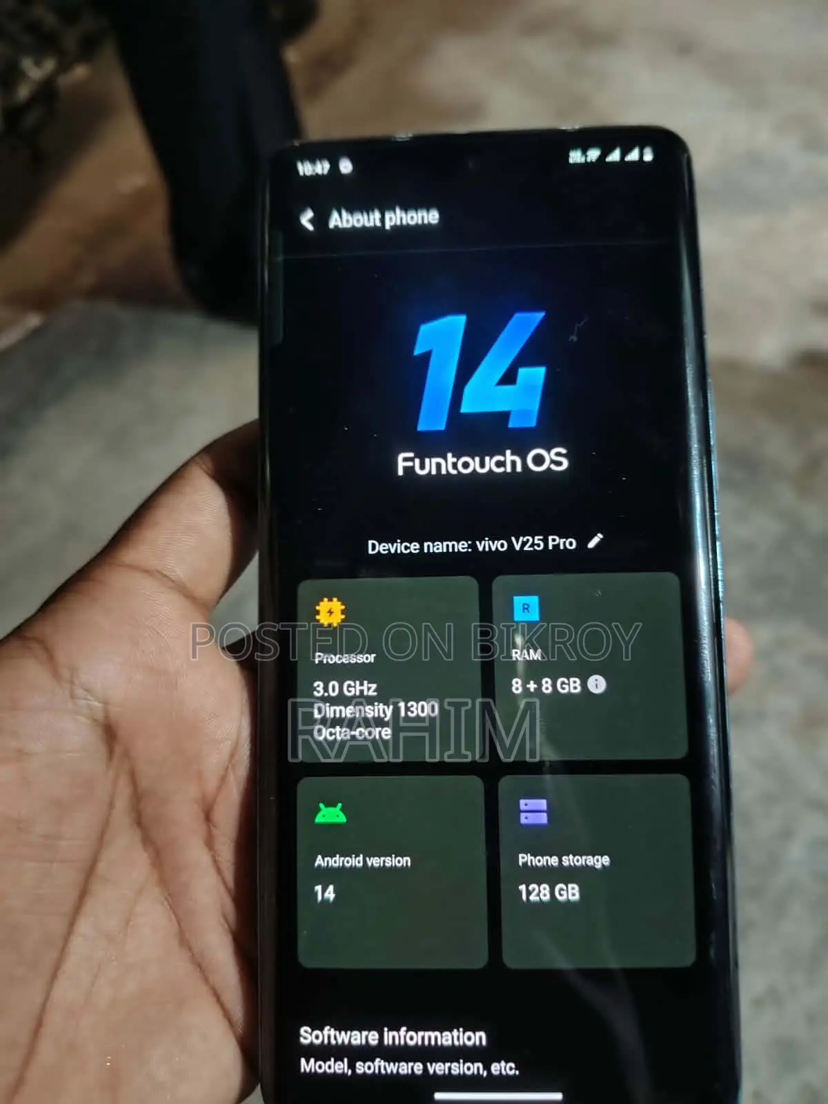 Vivo V25 Pro 128 GB Blue