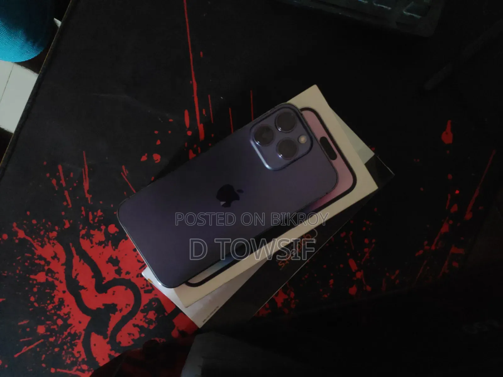 অ্যাপল আইফোন ১৪ প্রো ম্যাক্স ১২৮ জিবি পার্পল