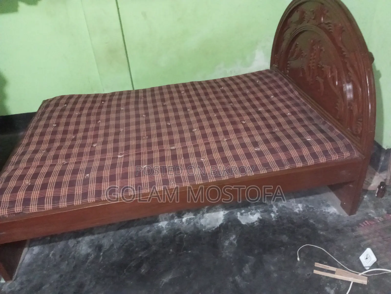 Bed with Mattress for Sale