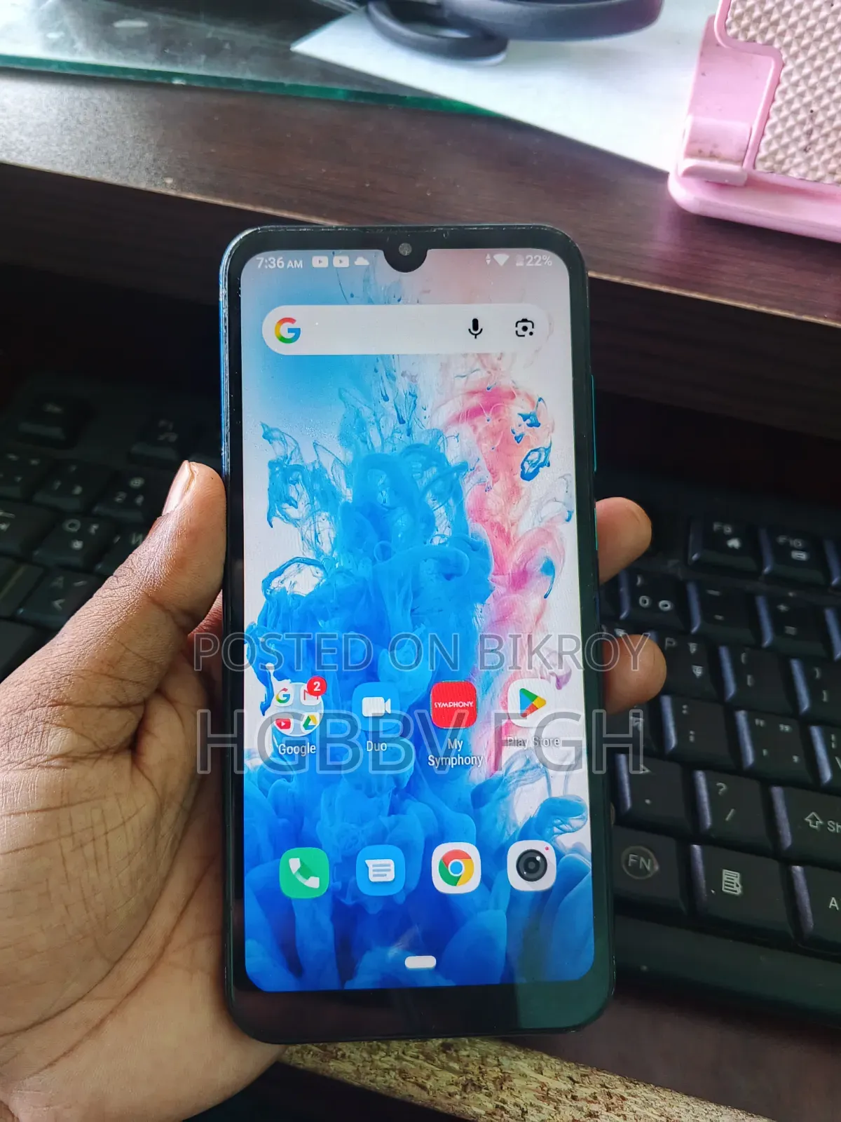 Symphony Z12 16 GB Blue