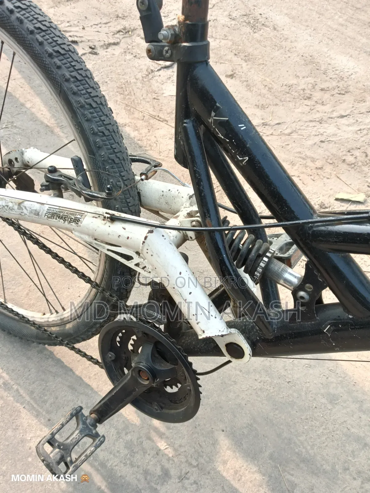 An emergency bicycle is for sale