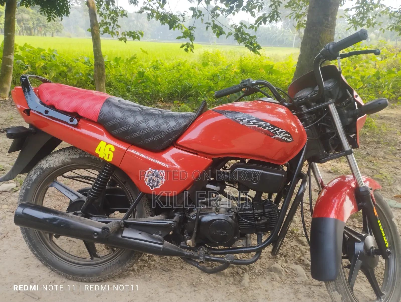 Hero Passion Pro 2018 Red