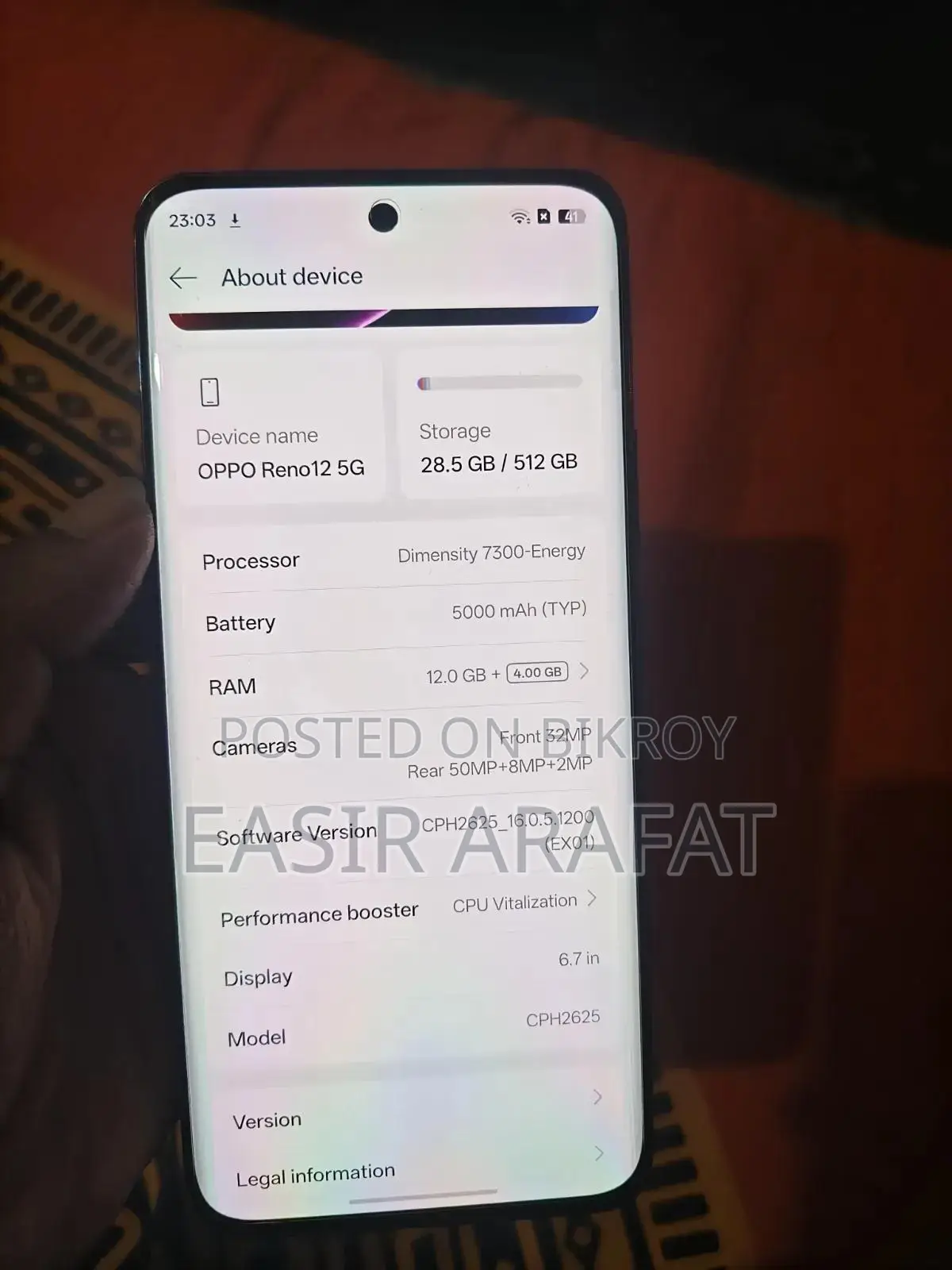Oppo Reno12 512 GB Purple