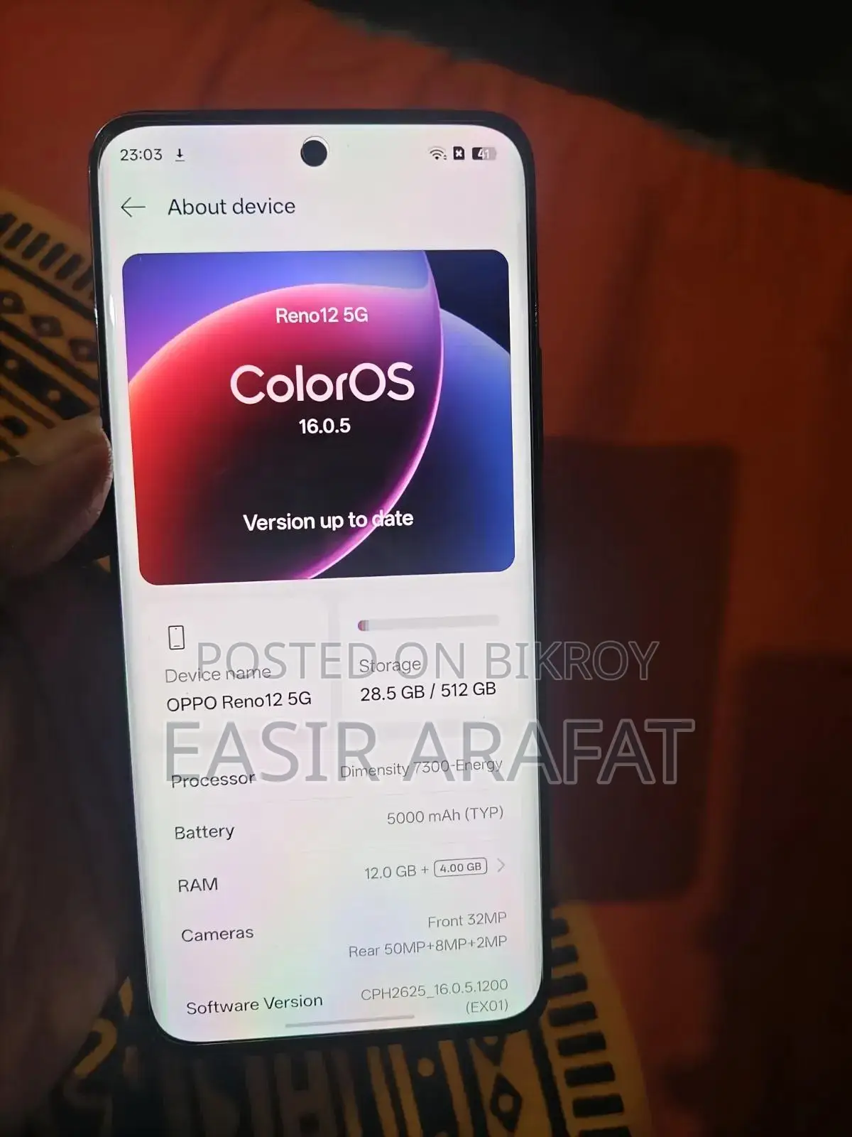 Oppo Reno12 512 GB Purple