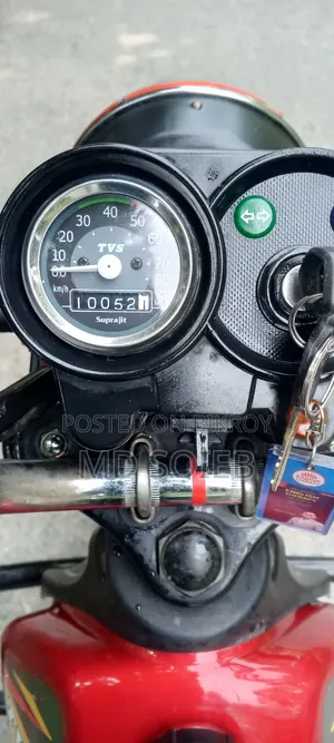 TVS XL 100 2020 Red