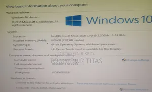 Desktop Computer HP ProOne 400 G3 8GB Intel Core i5 HDD 1TB
