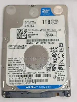 Laptop Hard Disk Drive (HDD 3.5" SATA 1Y Warranty)