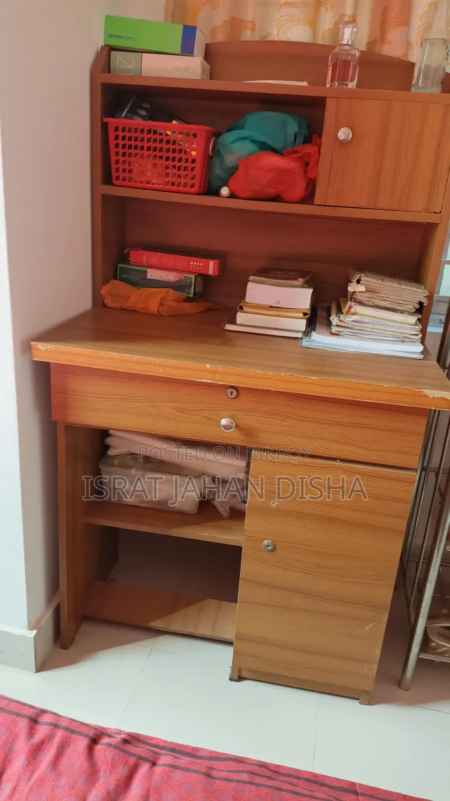 Study Table 2 Box Bought Earlier No Space To Keep So Selling