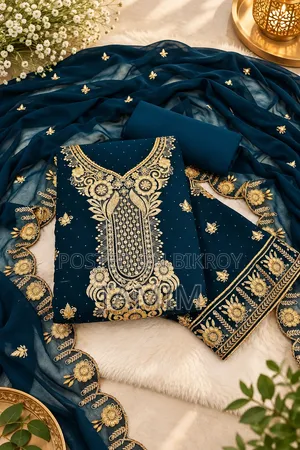 Georgette Embroidery Four Piece