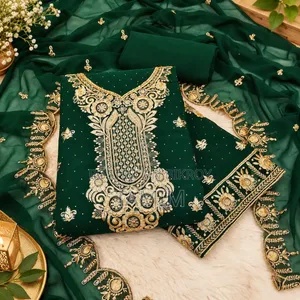 Georgette Embroidery Four Piece