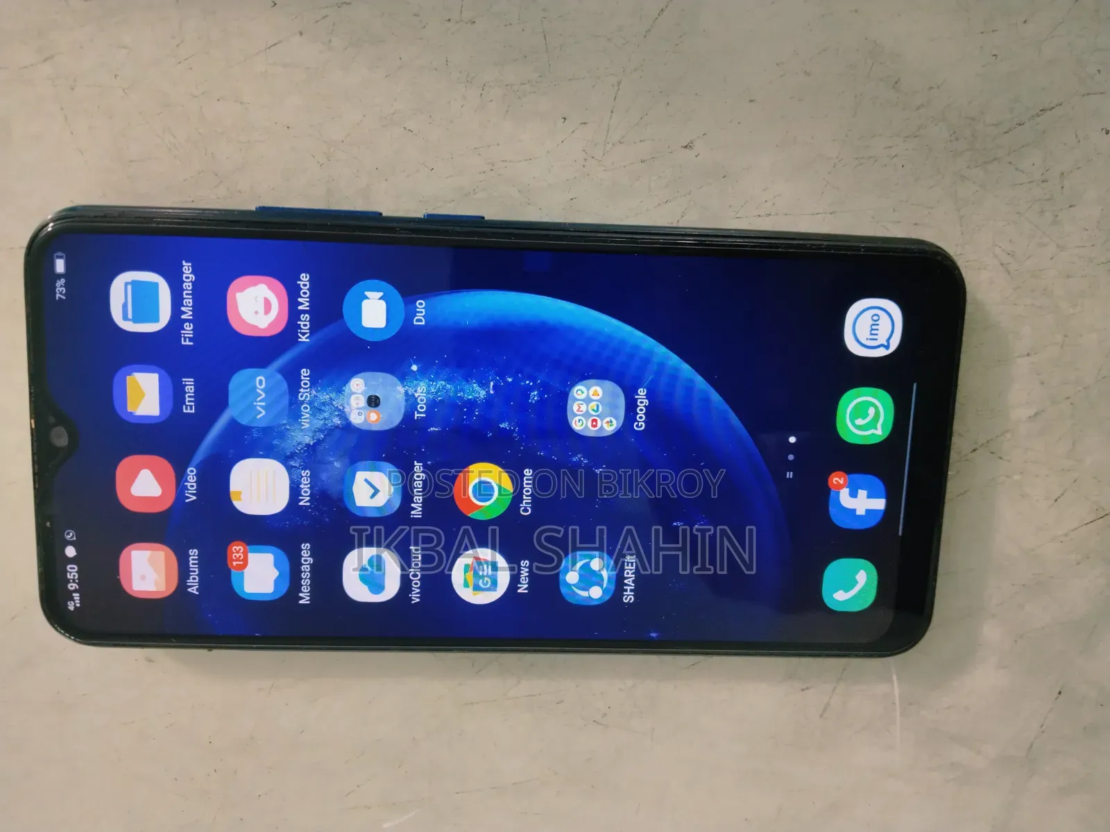 Vivo Y11 32 GB Blue