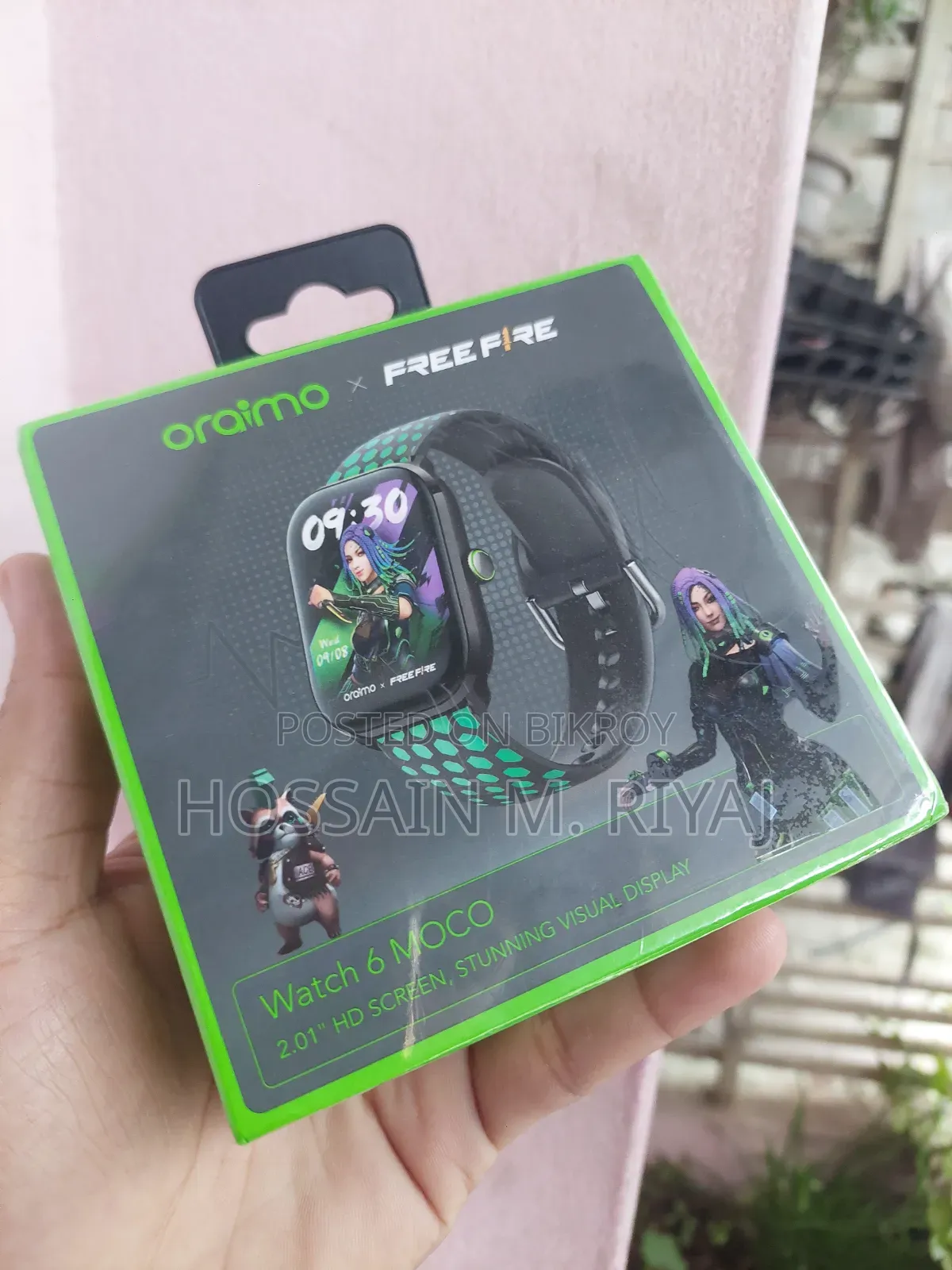 Oraimo Watch 6 MOCO X Free Fire Smart Watch