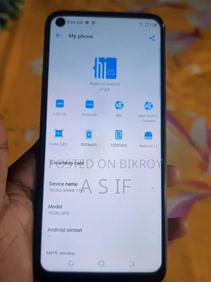 Tecno Spark 7 Pro 64 GB Green