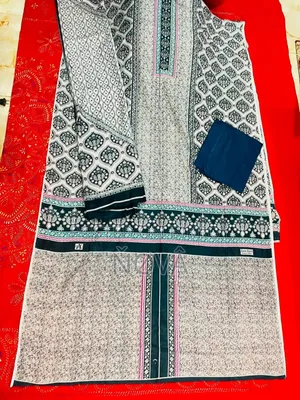 জমজম লোন কটন থ্রি পিস