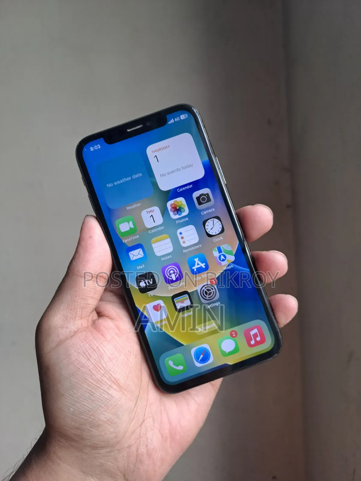 অ্যাপল আইফোন এক্স ৬৪ জিবি ব্ল্যাক