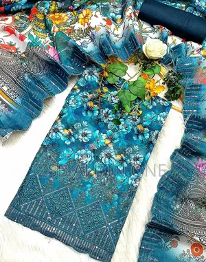 Pakistani Masalar Unstitch Three Piece