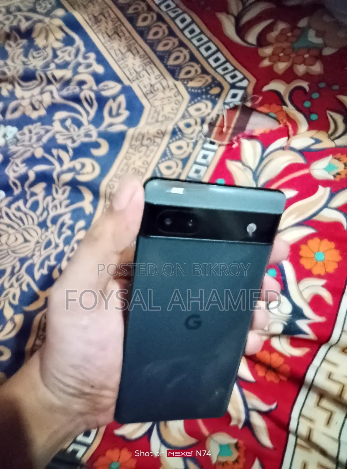 গুগল পিক্সেল ৬এ ১২৮ জিবি কালো