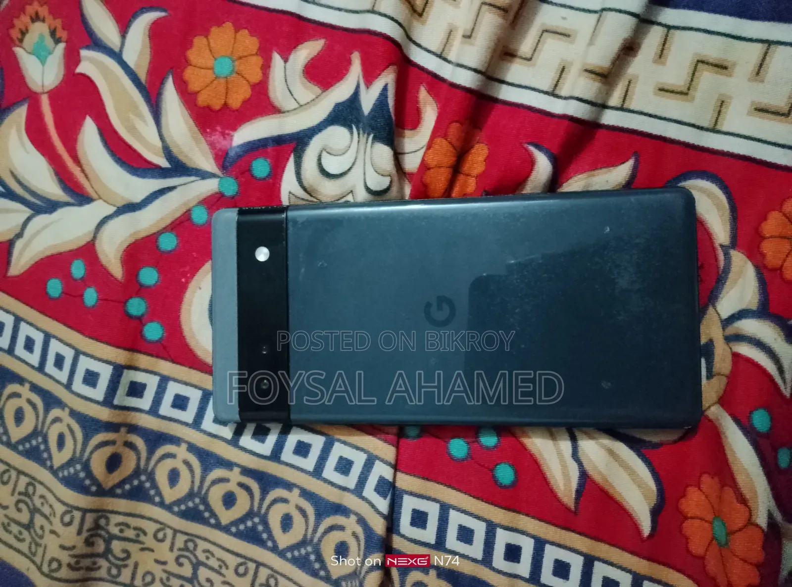 গুগল পিক্সেল ৬এ ১২৮ জিবি কালো