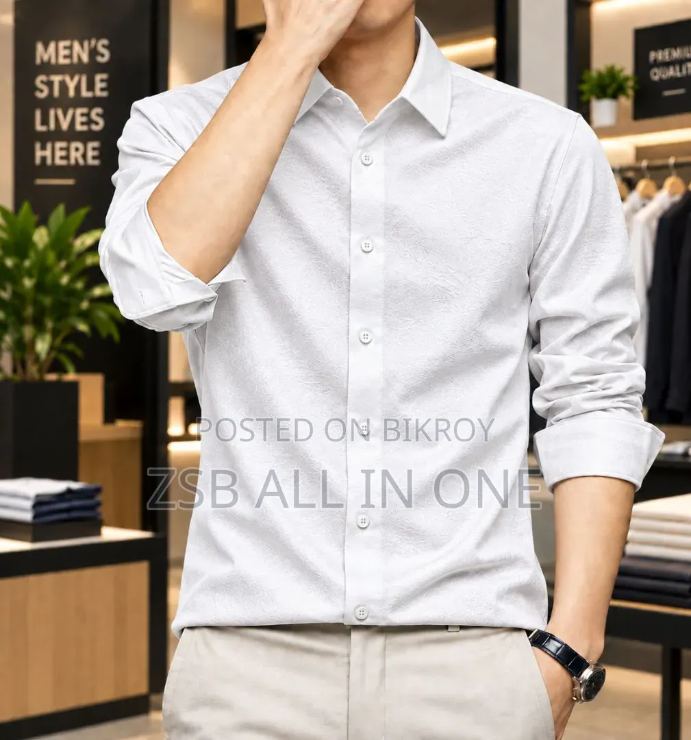 Premium Solid Stitch Full Sleeve Shirt