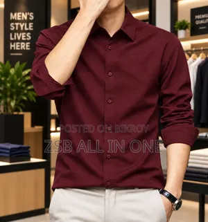 Premium Solid Stitch Full Sleeve Shirt