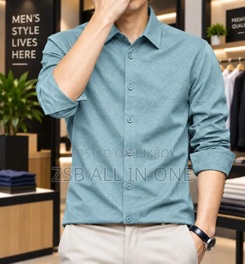 Premium Solid Stitch Full Sleeve Shirt