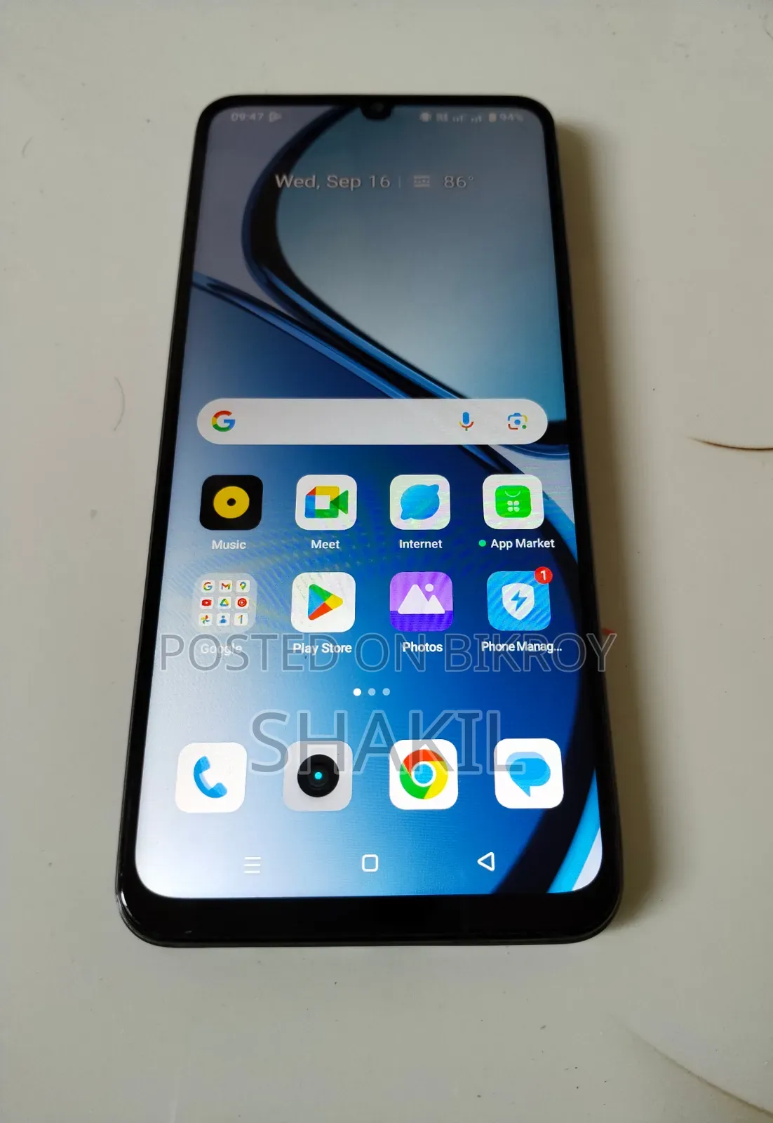 Realme Note 60x 64 GB Black