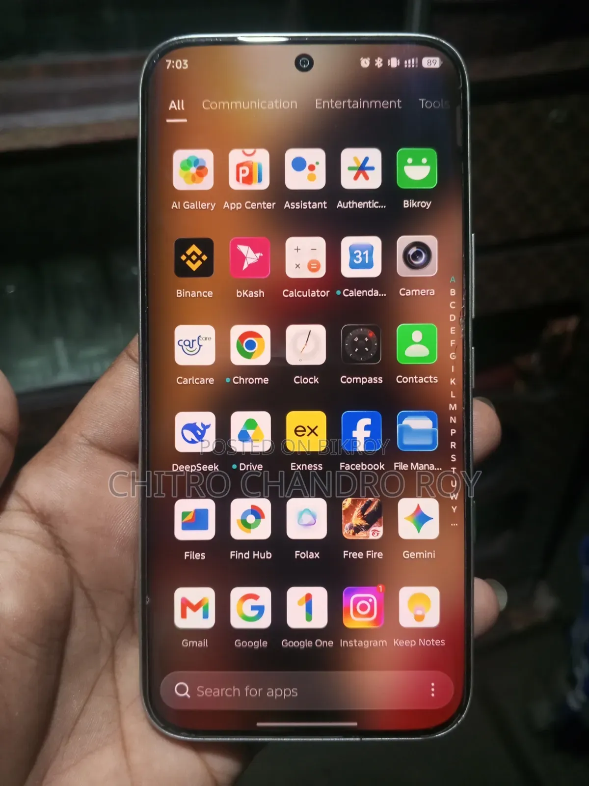 Infinix Note Edge 128 GB Silver
