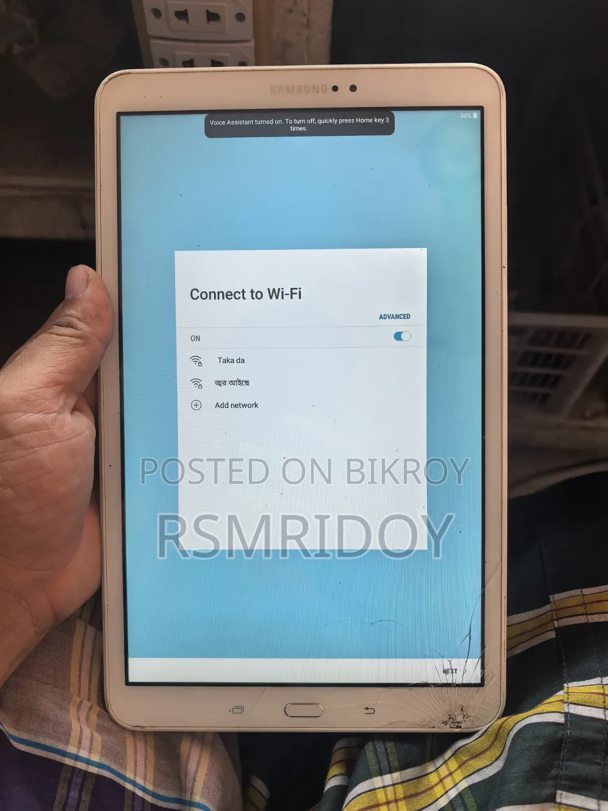 Samsung Galaxy Tab A  SM-T285 64 GB White
