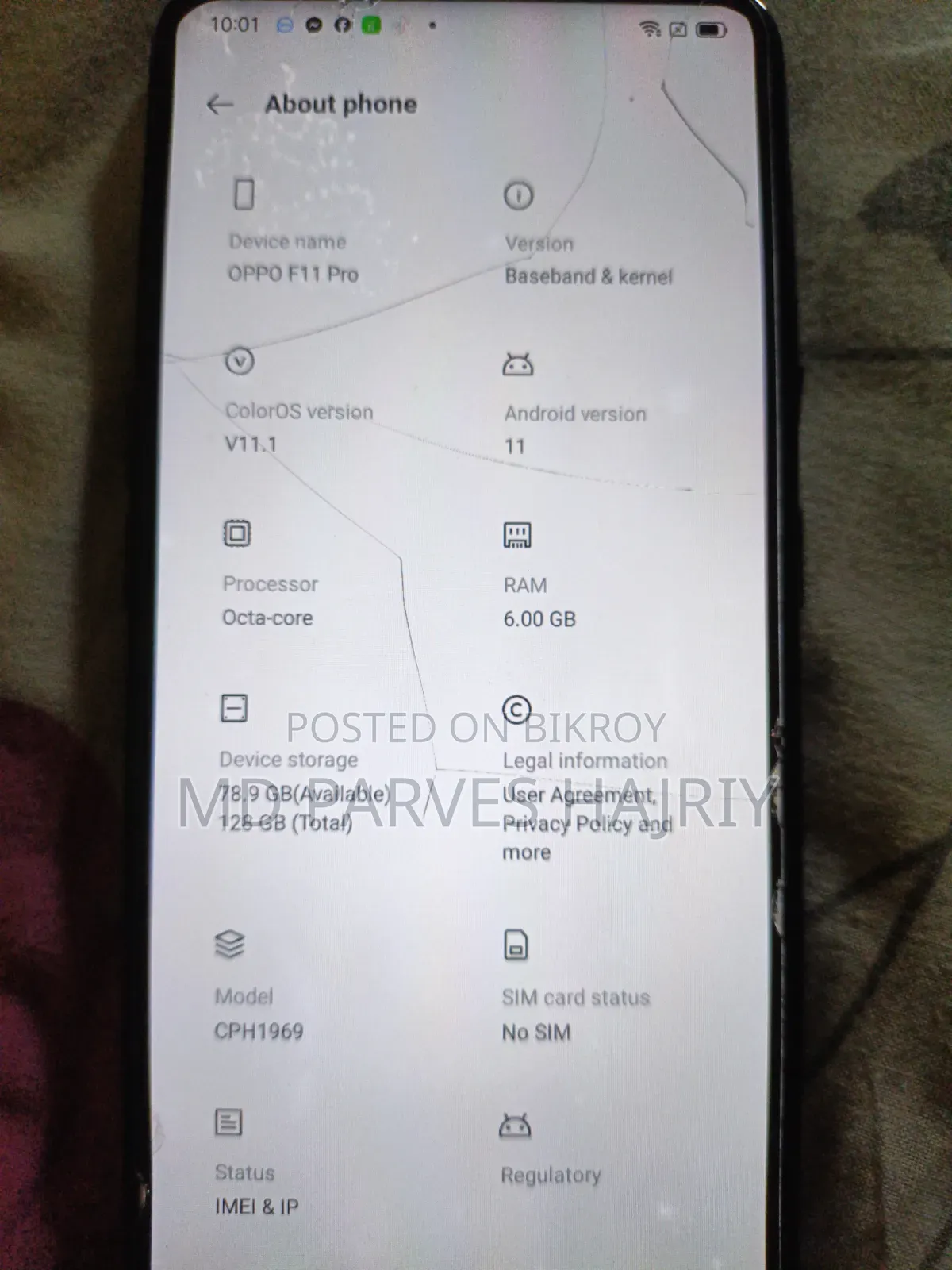 Oppo F11 Pro 128 GB Purple