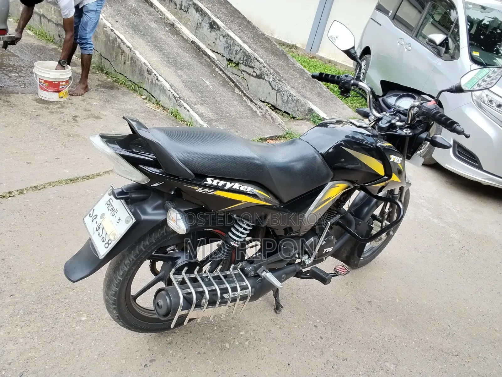 টিভিএস স্ট্রাইকার ১২৫ ২০২১ কালো