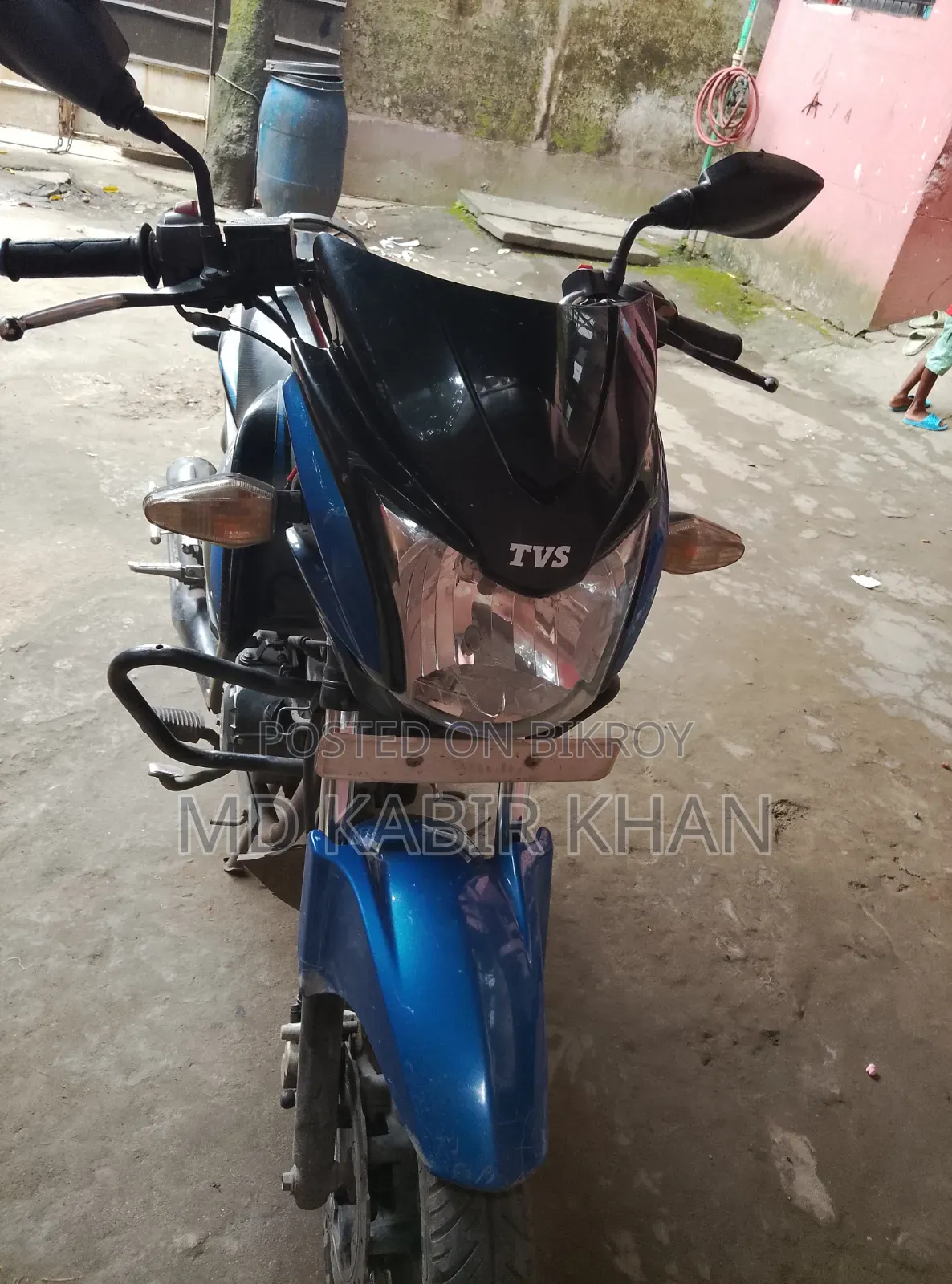 TVS Stryker 125 2019 Blue