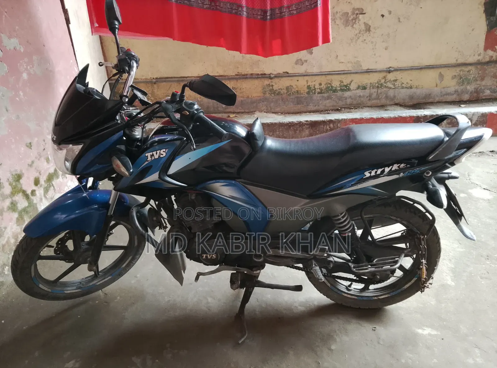 TVS Stryker 125 2019 Blue