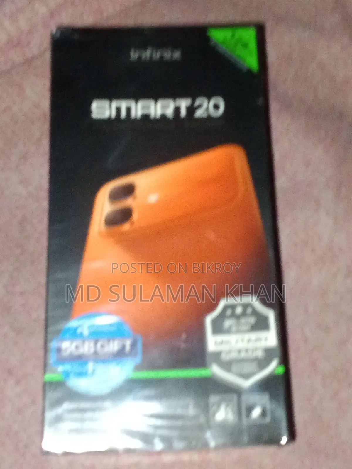 New Infinix 128 GB Silver