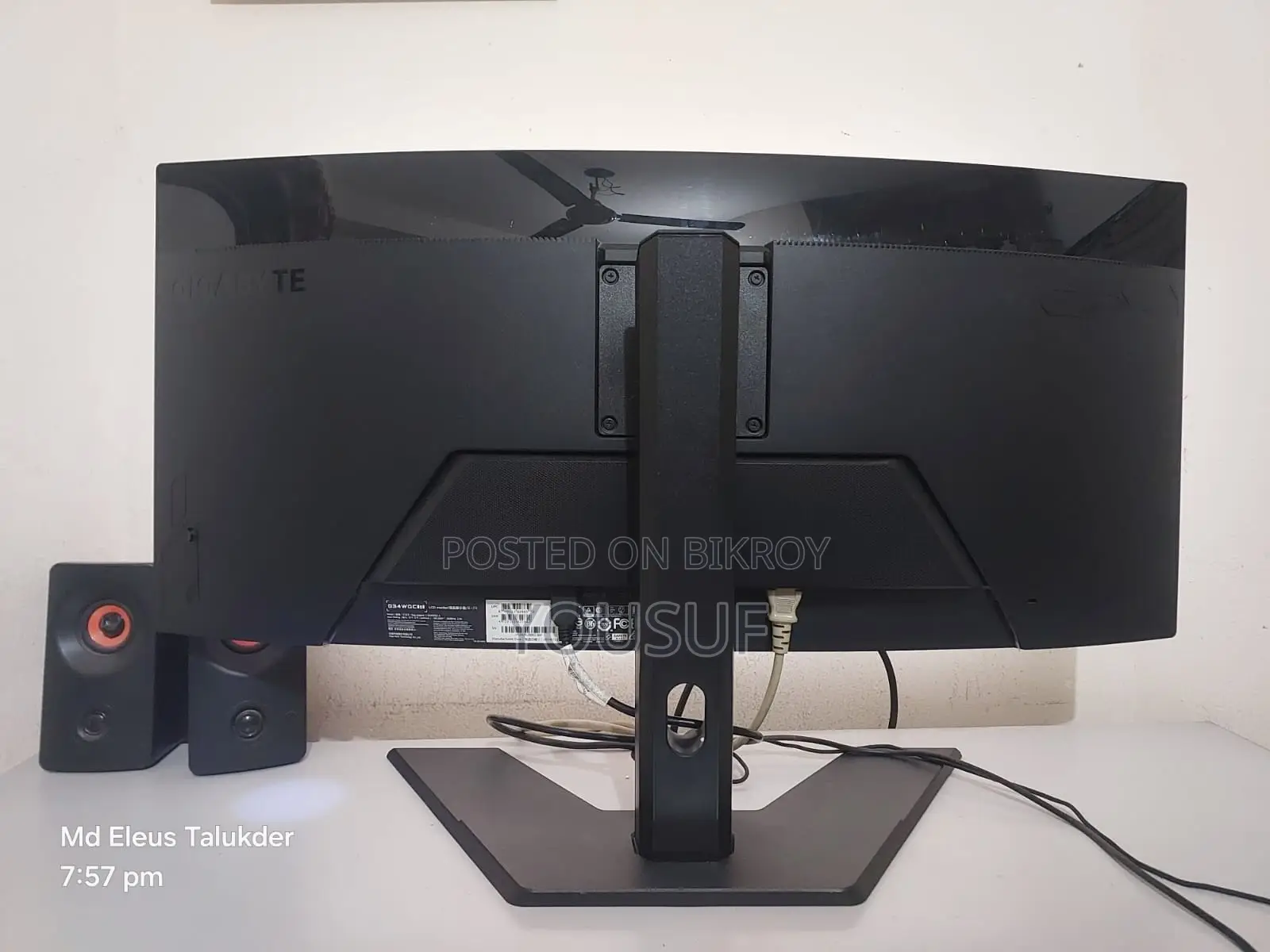 Gigabyte 34" Full Fresh Gaming Curve Monitor