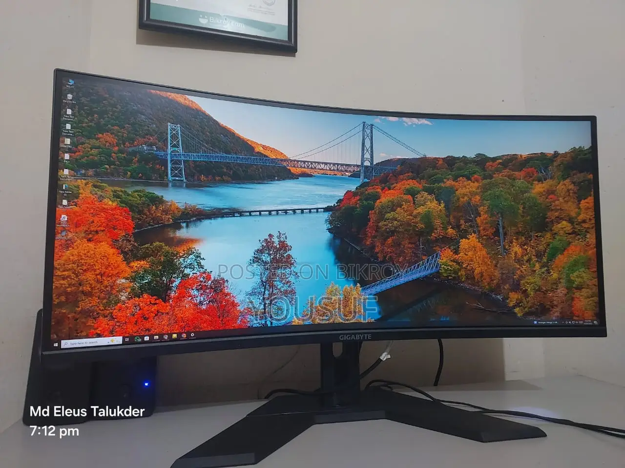 Gigabyte 34" Full Fresh Gaming Curve Monitor