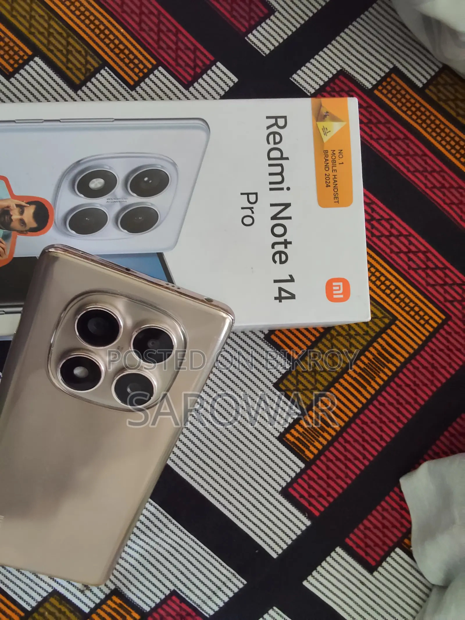 Xiaomi Redmi Note 14 Pro 512 GB Gold