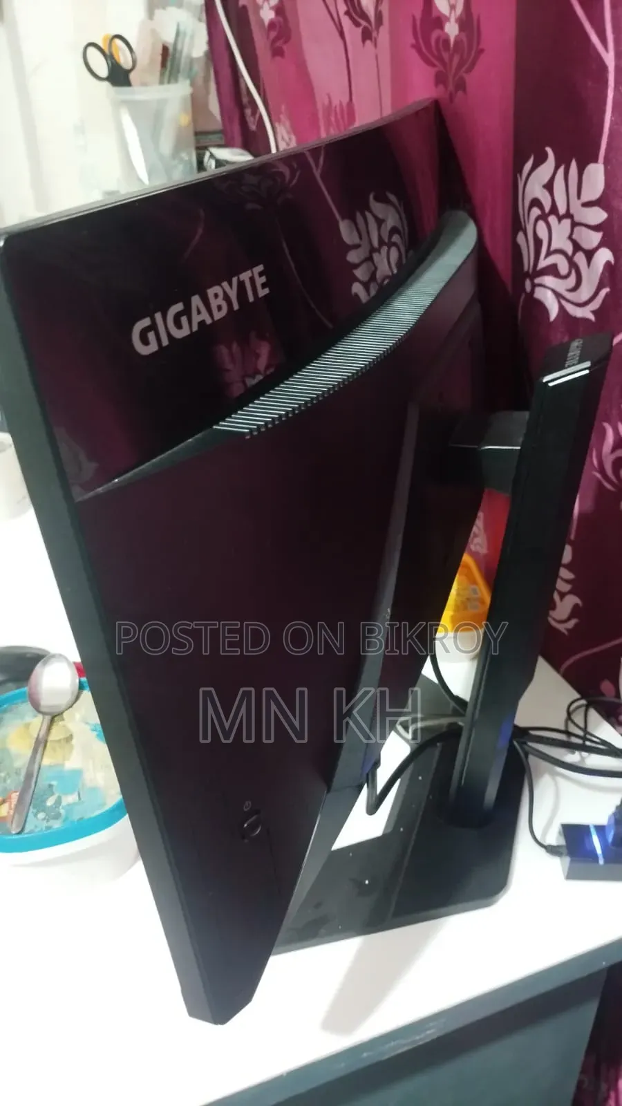 Gigabyte G27fc a 27" 165hz FHD কারved গেমিং মনিটর