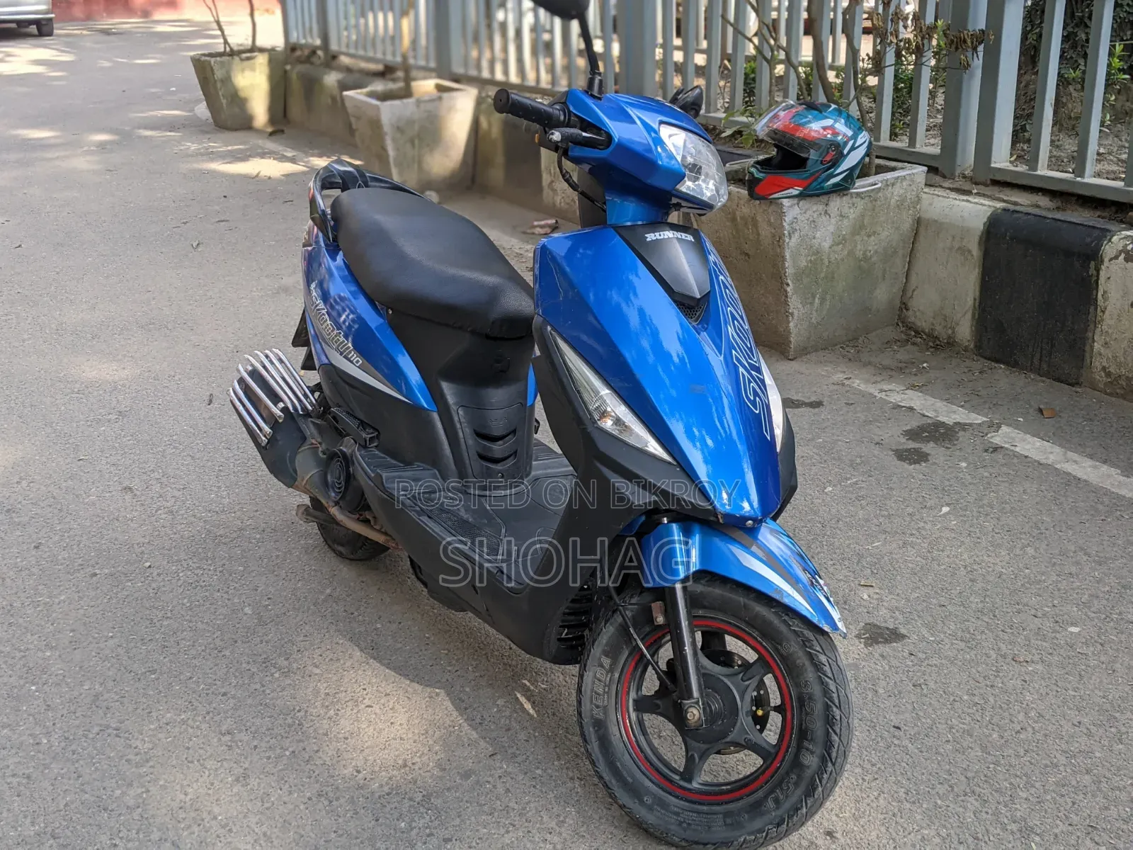 রানার স্কুটি-১১০ ২০২১ ব্লু