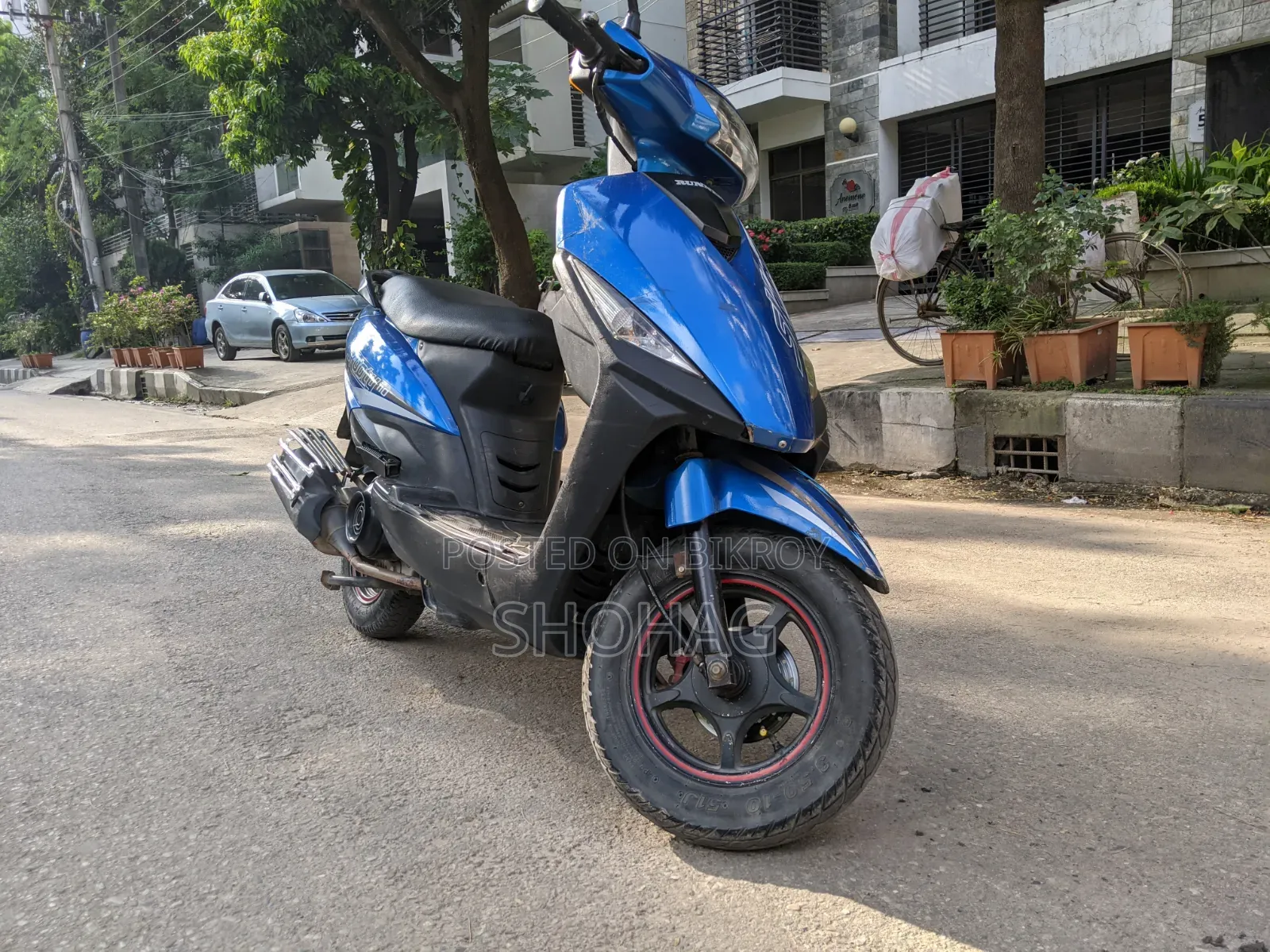 রানার স্কুটি-১১০ ২০২১ ব্লু