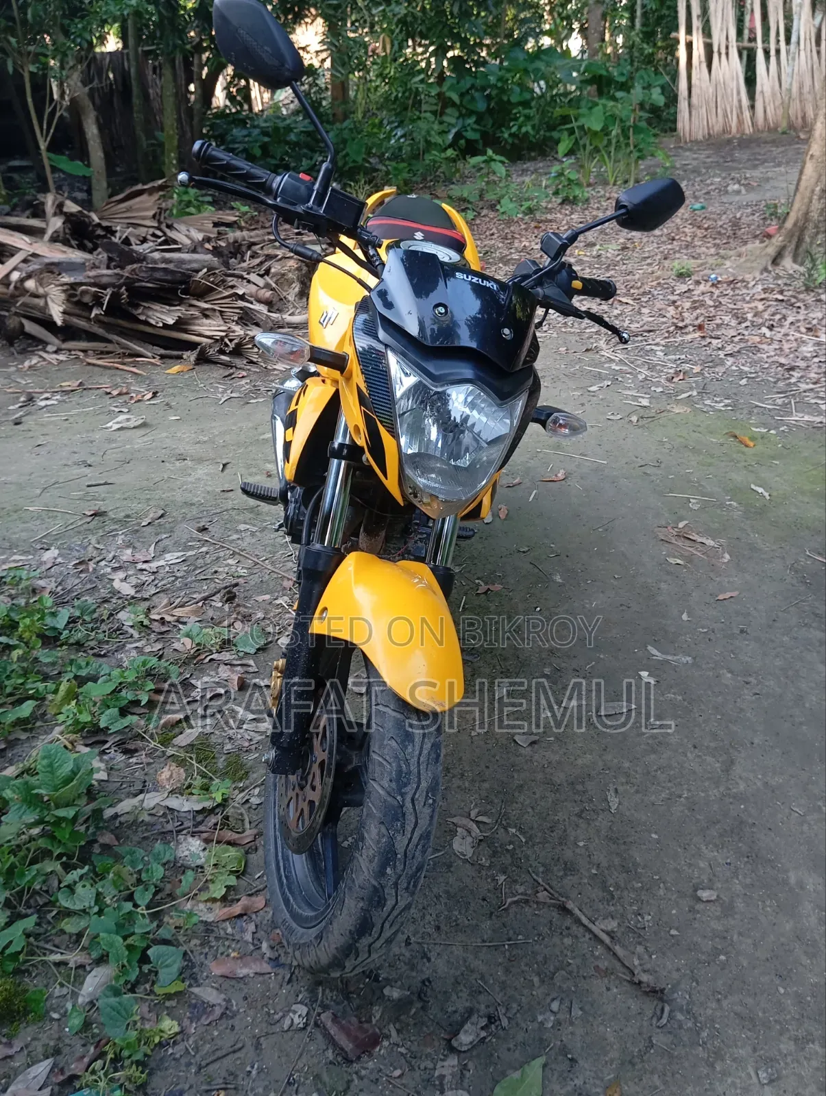 Suzuki Gixxer 2025 Yellow