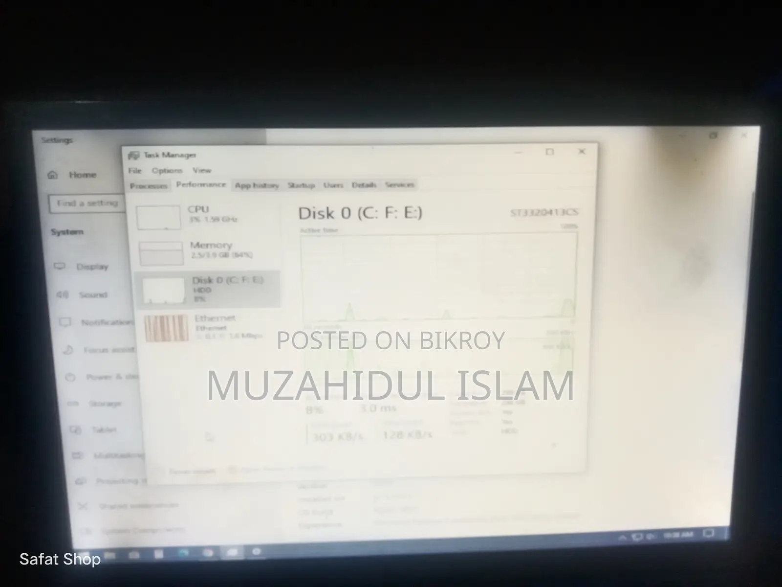 Desktop Computer 4GB Intel Core i3 HDD 320GB