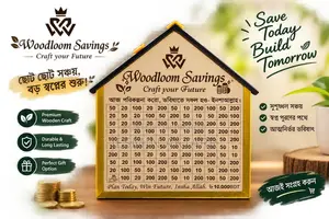 Money Saving Box (Two boxes for Taka)