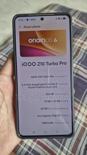 New iQOO Z10 256 GB White