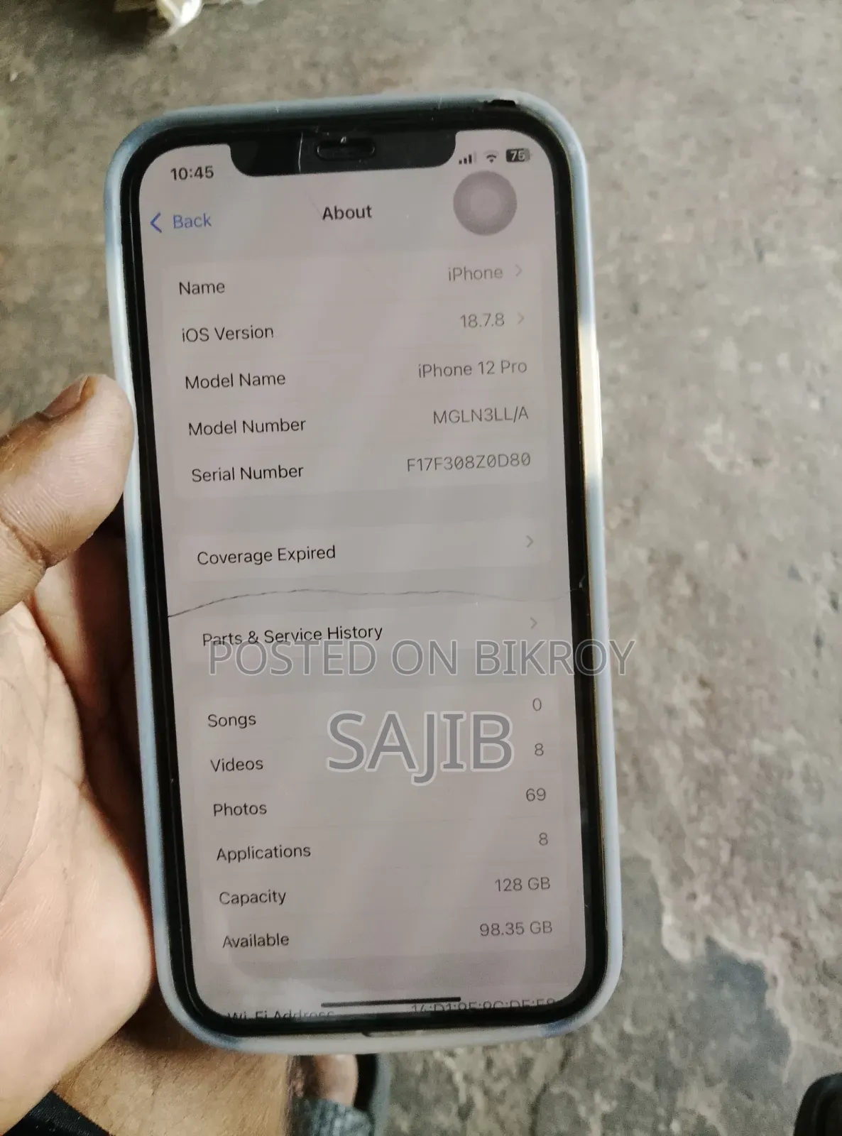 Apple iPhone 12 Pro 128 GB Black