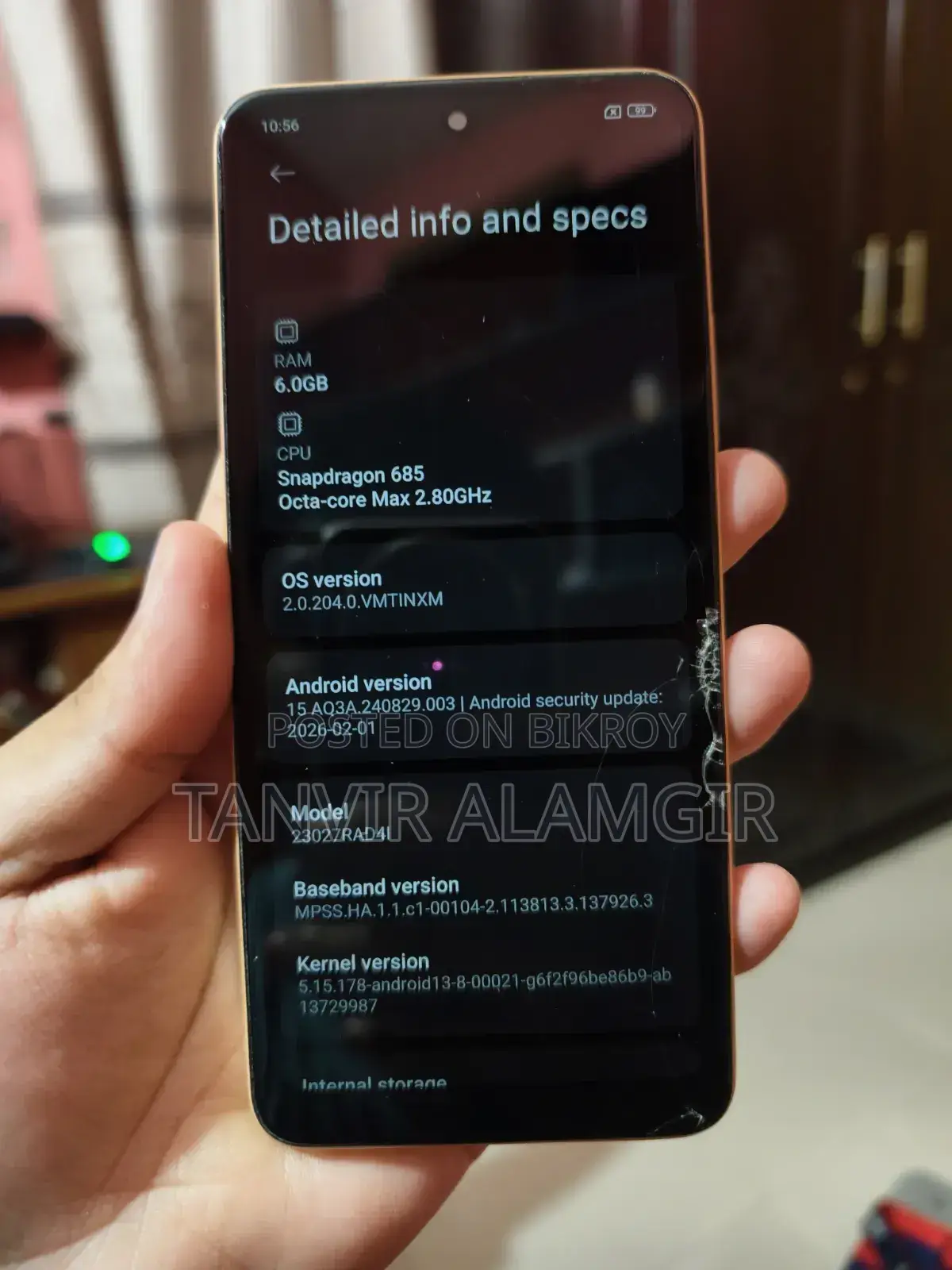 Xiaomi Redmi Note 12 128 GB Rose Gold