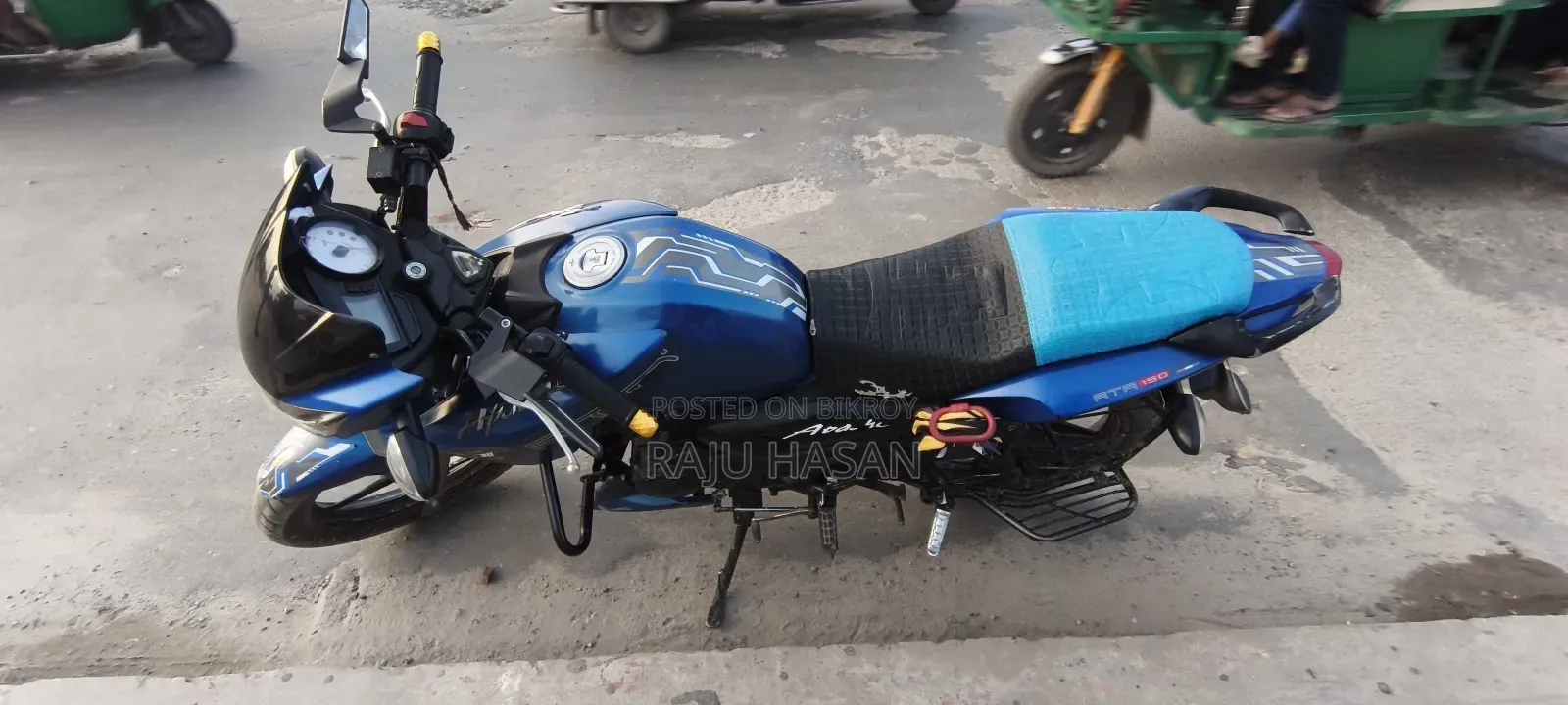 TVS Apache RTR 160 2V 2018 Blue