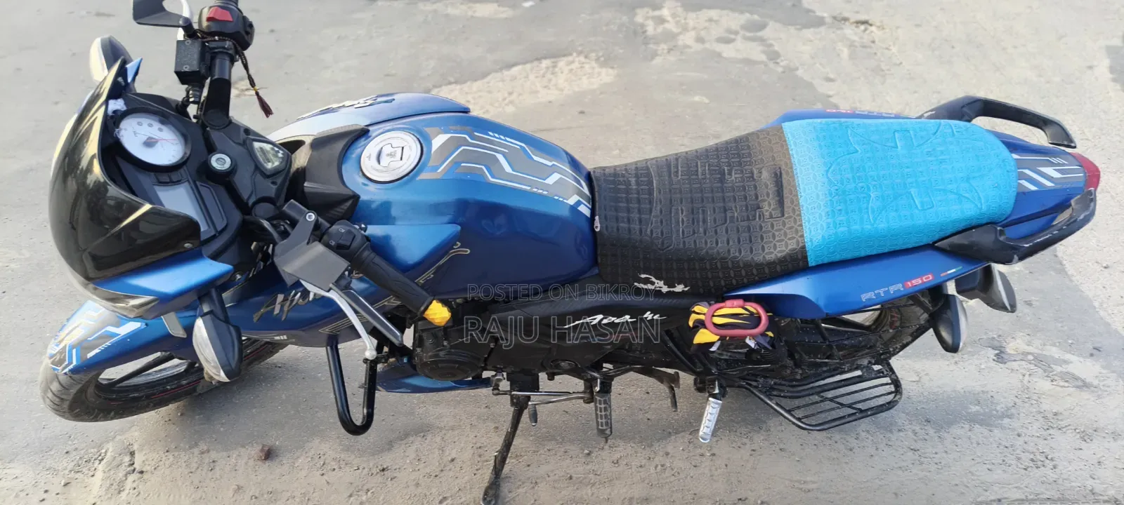 TVS Apache RTR 160 2V 2018 Blue