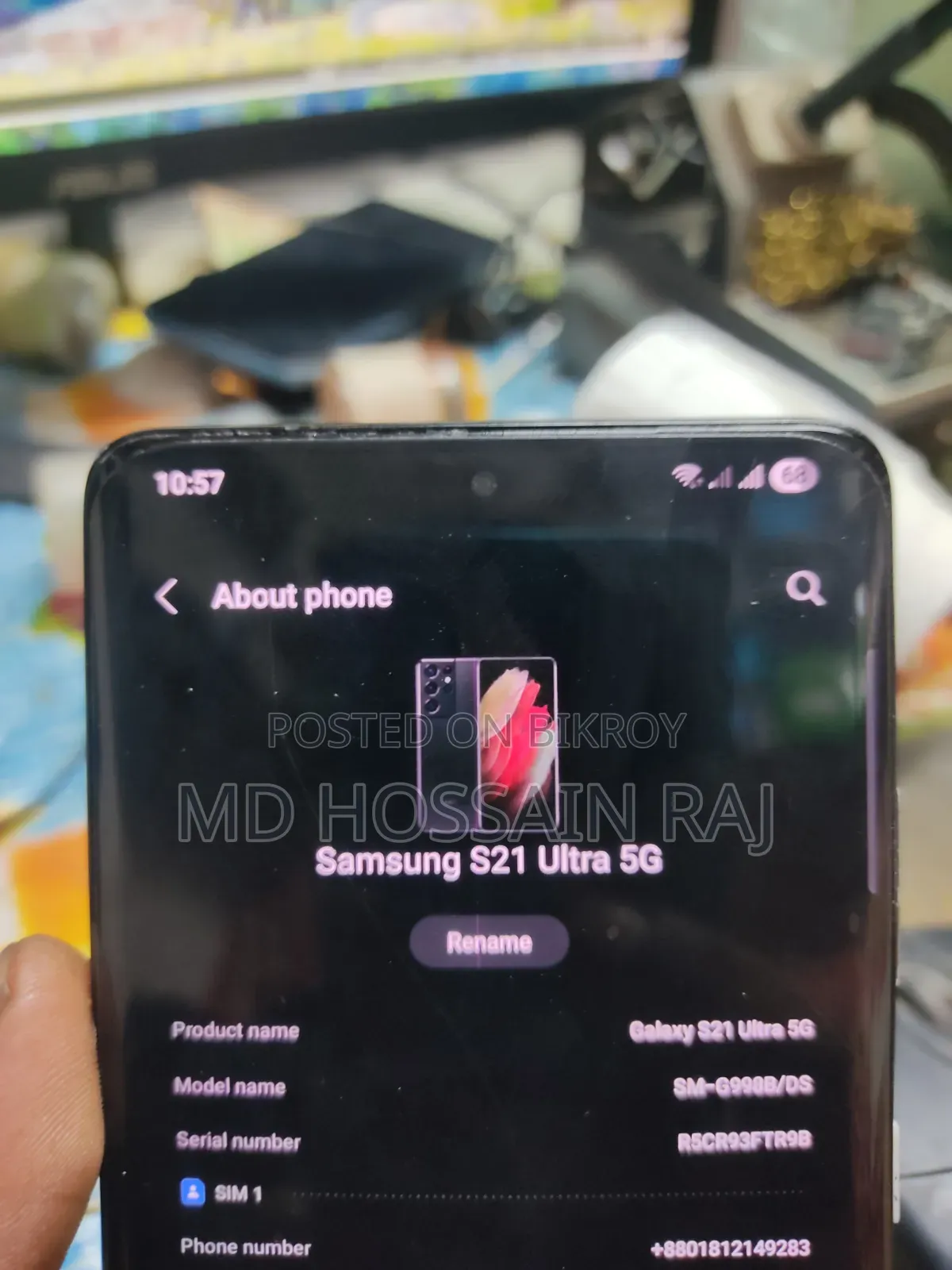 Samsung Galaxy S21 Ultra 5G 256 GB Black